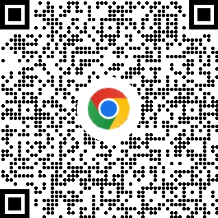 Codice QR per scaricare il browser Chrome sui dispositivi mobili