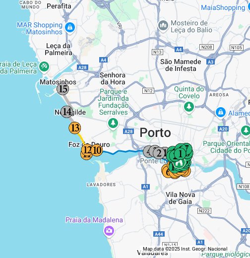 48h Porto - Google My Maps